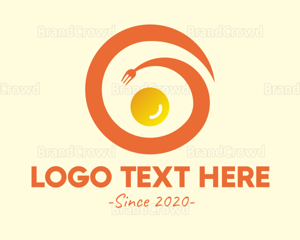 Spiral Fork Egg Logo