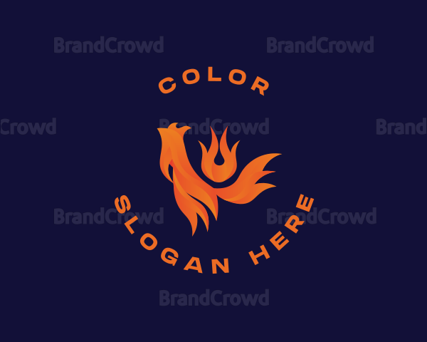 Roasted Chicken Fire Logo