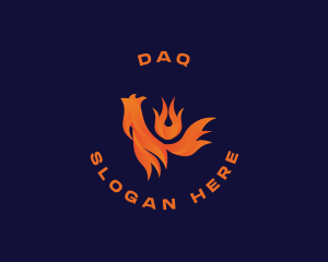 Roasted Chicken Fire Logo