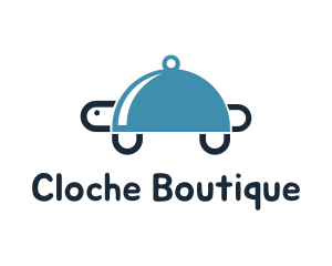 Cloche - Food Cloche Turtle logo design