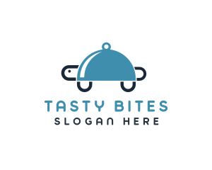 Cater - Food Cloche Turtle logo design