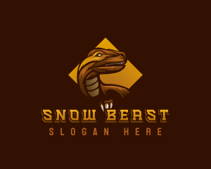 Raptor Beast Dinosaur logo design