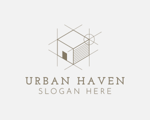 House Construction Architect logo design