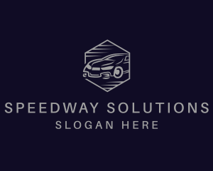 Pitcrew - Fast Sports Car logo design