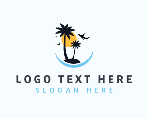 Tourism - Tropical Island Tourism logo design