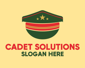 Cadet - Military Style Hat logo design