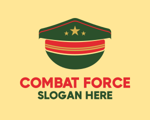 Military - Military Style Hat logo design