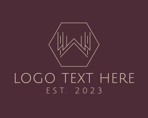 Glam - Elegant Boutique Letter W logo design