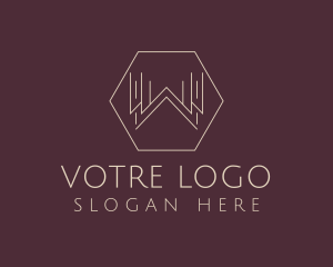 Elegant Boutique Letter W Logo