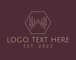 Letter - Elegant Boutique Letter W logo design