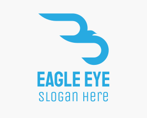 Blue Eagle Airlines logo design