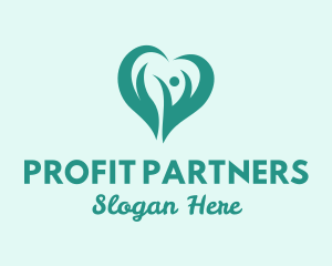 Heart Person Foundation logo design