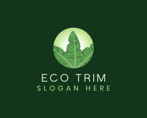 Natural Leaf Eco logo design