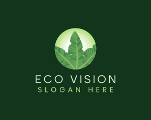 Natural Leaf Eco logo design