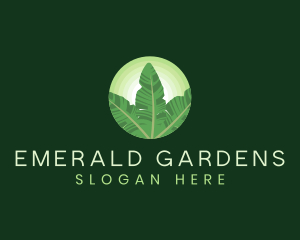 Natural Leaf Eco logo design