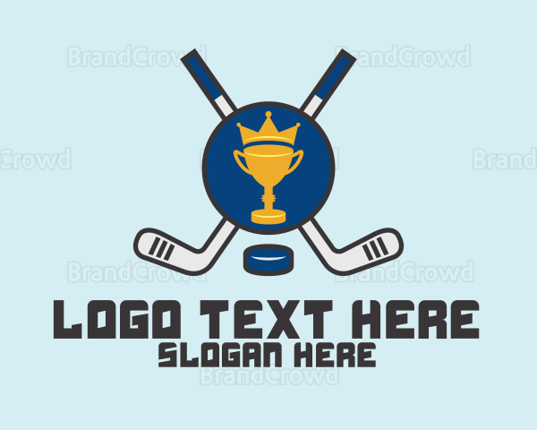 Hockey Trophy Competition Logo