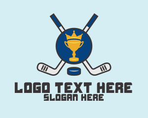 Hockey Puck - Hockey Trophy Competition logo design