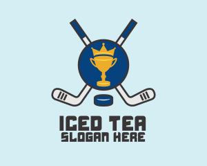 Hockey Trophy Competition logo design