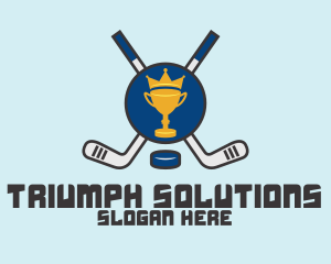 Win - Hockey Trophy Competition logo design