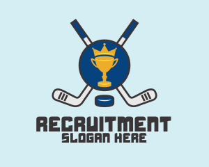 Hockey Puck - Hockey Trophy Competition logo design