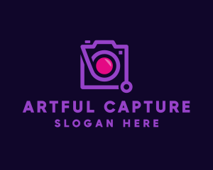 Portrait - Modern Camera Gadget logo design