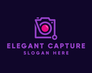 Portrait - Modern Camera Gadget logo design