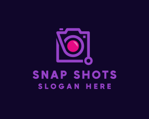 Photograph - Modern Camera Gadget logo design