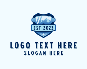 Ski Resort - Sports Ski Goggles logo design