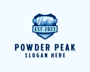 Ski - Sports Ski Goggles logo design