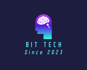 Artificial Intelligence Brain logo design