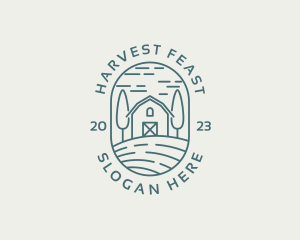 Agriculture Farmhouse Land logo design