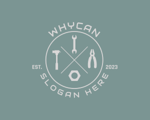 Wrench - Handyman Tools Company logo design