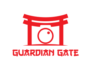 Gate - Camera Shrine Gate logo design