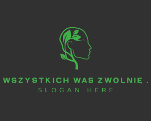 Psychiatrist - Leaf Head Psychiatry logo design