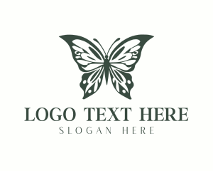 Delicate - Butterfly Beauty Wings logo design
