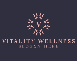 Floral Beauty Wellness logo design