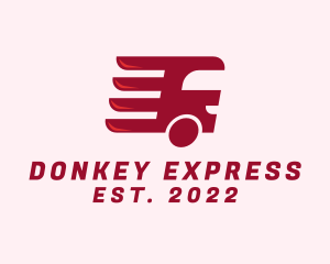 Bus Express Transport logo design