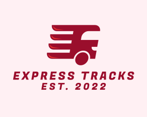 Bus Express Transport logo design