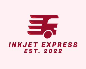 Bus Express Transport logo design