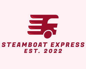 Bus Express Transport logo design