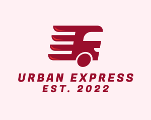 Bus Express Transport logo design