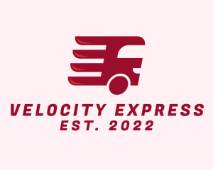 Bus Express Transport logo design