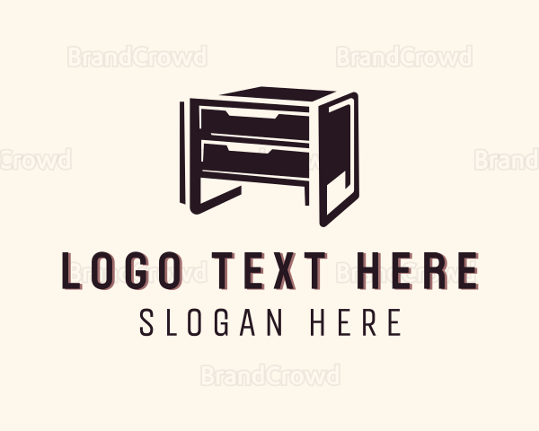 Bedside Cabinet Furniture Logo