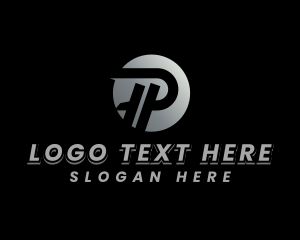 Contractor - Startup Business Letter P logo design