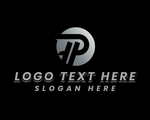 Media - Startup Business Letter P logo design