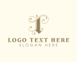 Fashion - Stylish Interior Design Letter I logo design