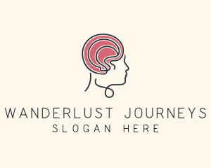 Life Coach - Brain Therapy Neuroscience logo design