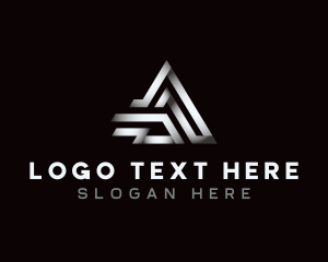 Professional - Business Tech Letter A logo design