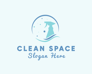 Tidy - Cleaning Water Sprayer logo design