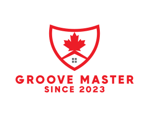 Maple Leaf - Canadian Home Shield logo design